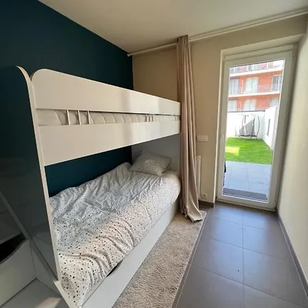 Beautiful 3 Bedroom Garden-Appartment Near Knokke-Strand Beach Bar Extérieur photo