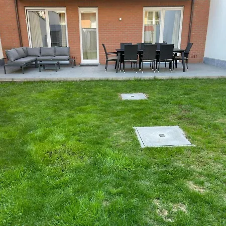 Beautiful 3 Bedroom Garden-Appartment Near Knokke-Strand Beach Bar Extérieur photo