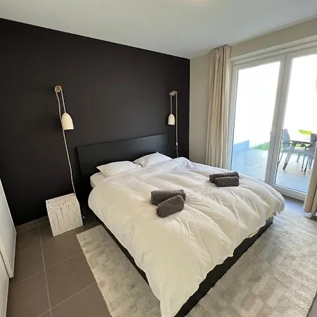 Beautiful 3 Bedroom Garden-Appartment Near Knokke-Strand Beach Bar Extérieur photo